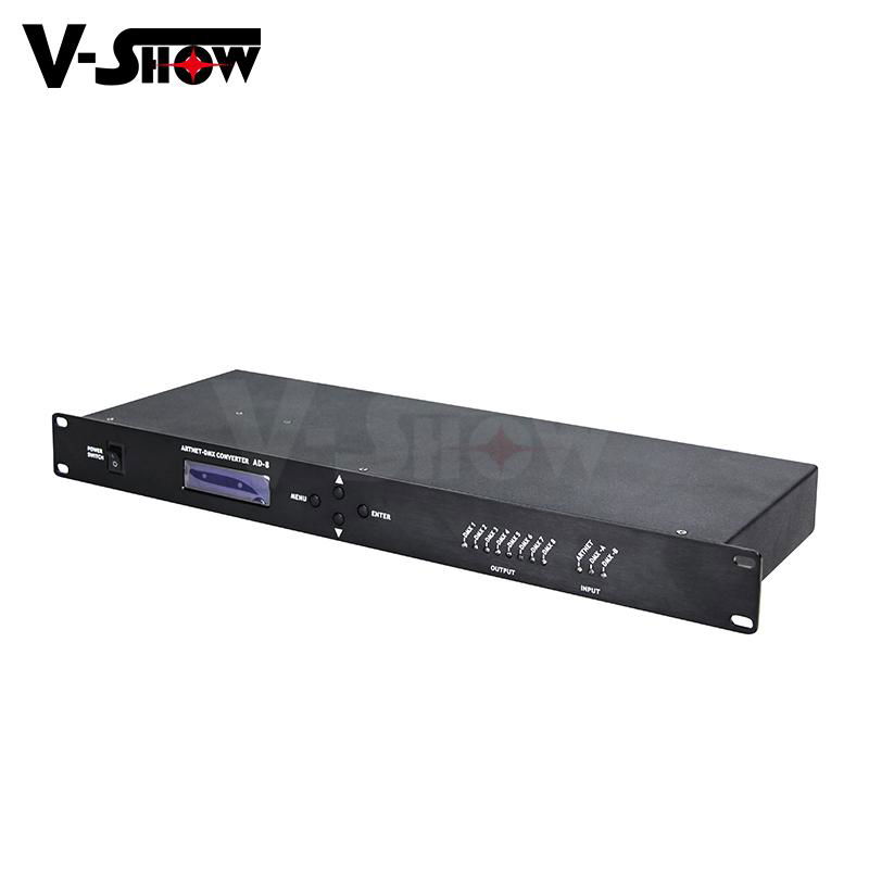 Artnet DMX Controller 8 Port channels for Stage Light control Dj 5