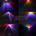 3W RGB Animation Laser Light Writing DJ Disco Stage Laser Light  7