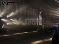 Mini Fog Machine 500w Wedding Stage KTV DMX Remote Control Spray Smoke Machine