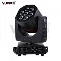 V-Show 2022 New Arrive beam moving head light eye 4in1 7pcs 7*15w RGBW zoom led 