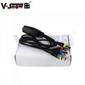 V-Show Adapter DMX-RJ45 Cable splitter RJ45/4 x XLR 3pin male&female 5