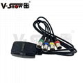 V-Show Adapter DMX-RJ45 Cable splitter RJ45/4 x XLR 3pin male&female 6