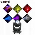 V-Show T911 Pioneer Beam moving head two-way rainbow effect 7 colorful effect wh