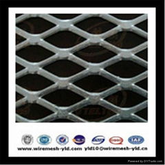 Flatten low carbon expanded metal mesh