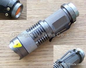 Zoomable LED Flashlight