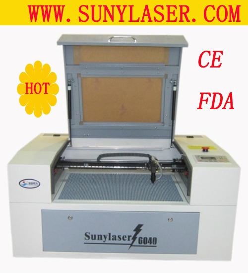 High Speed CO2 Rubber Laser Engraving Machine 50W MINI6040