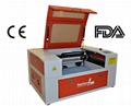 Fast Speed CO2 Paper Laser Cutting Machine with CE FDA 1