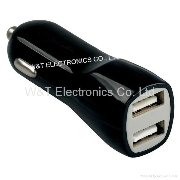 5V/2.1A USB Car charger 4