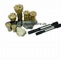 BUTTON BITS ROCK DRILLING TOOLS