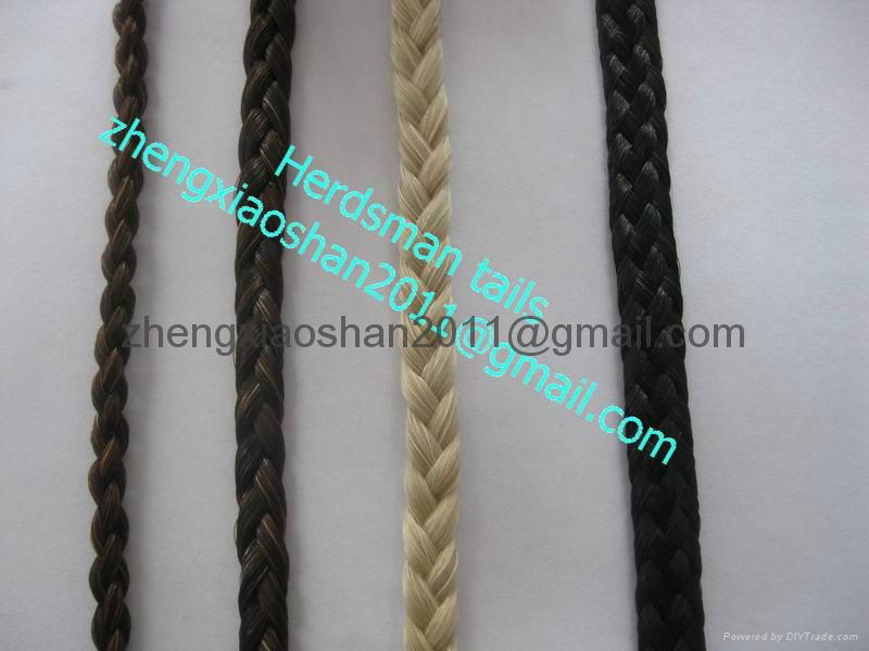 Handmade real horse hair braids for jewelry and horse hair bracelets in 25cm lon 3