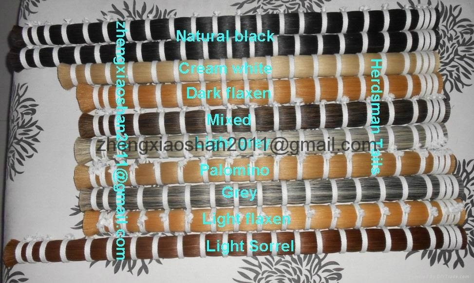 100% real horse tail hairs for hot selling online 3