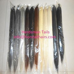 High quality 75cm double thickness false horse tails for horse riding 