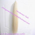 High quality 75cm double thickness false horse tails for horse riding  3