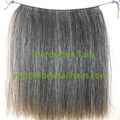 50cm horse hair wefts for rocking horses manes weaved by hand 3