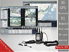 3G+GPS無線遠程個人視頻便攜監控取証錄像機