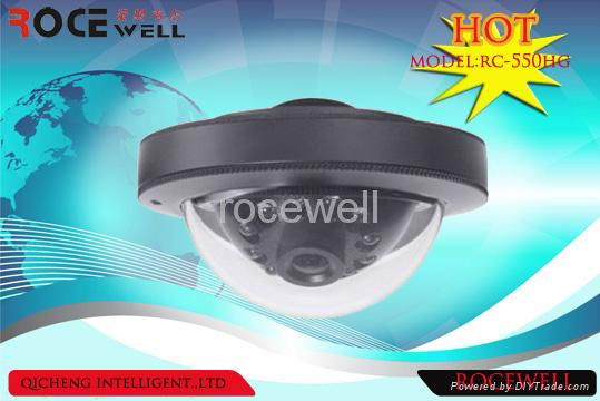 540 TVL PAL 12VDC PAL weatherproof infrared spectrum demo color sony 1/3 CCD cam 3