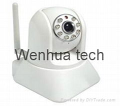 1.0 Megapixel Wifi wireless P/T IP Camera WH_1M0WHPN _CR100