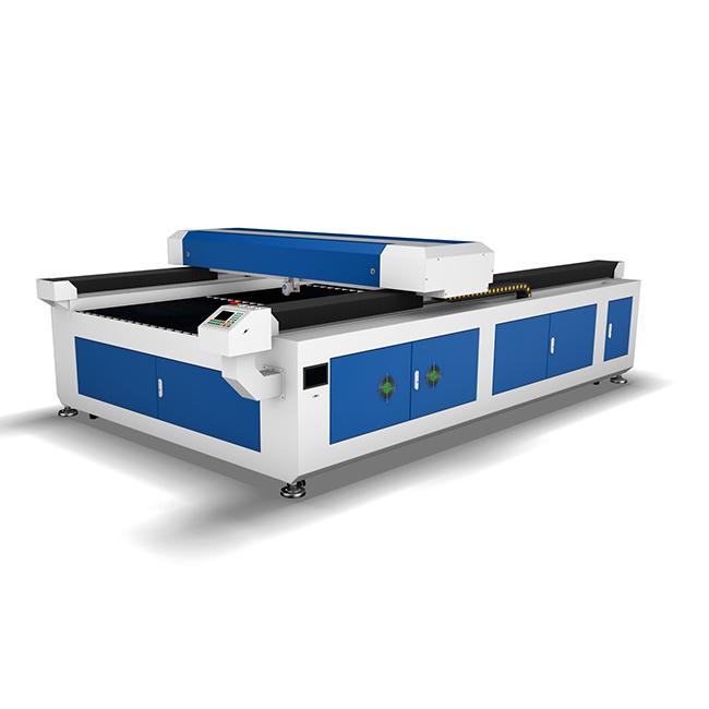 4x8feet 180w 300w Acrylic Wood Mixed Metal Nonmetal Hybrid Laser Cutting Machine 3