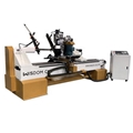 Multi-heads ATC CNC Wood Lathe Machine For Turning Engraving Planning