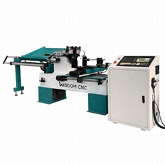 Heavy duty Small Auto Feeding CNC Wood Lathe Machine