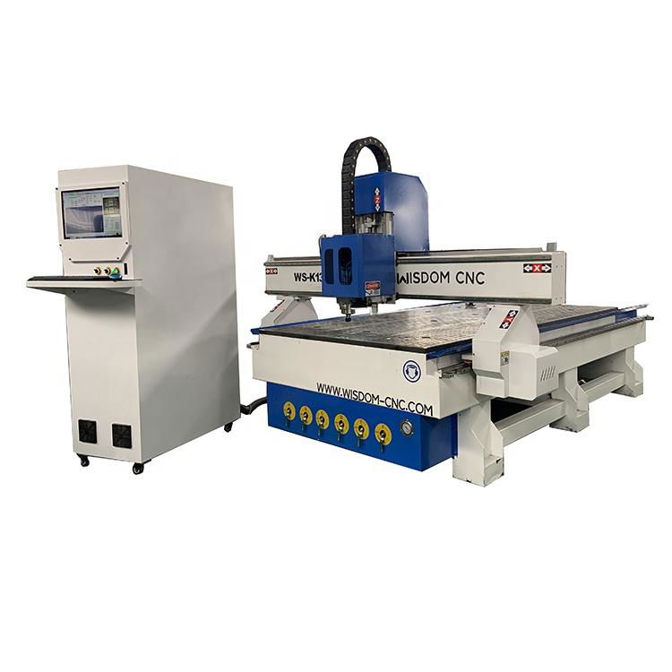 1325 1530 Oscillating Knife Cutting CNC Wood Router Cutting Milling Machine