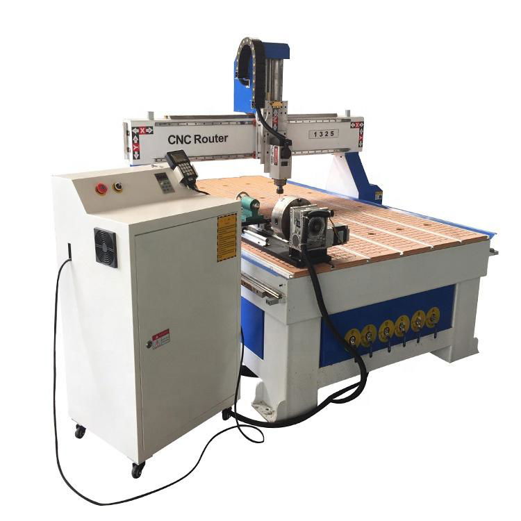4 Axis Rotary Wood Carving CNC Router Machine 4