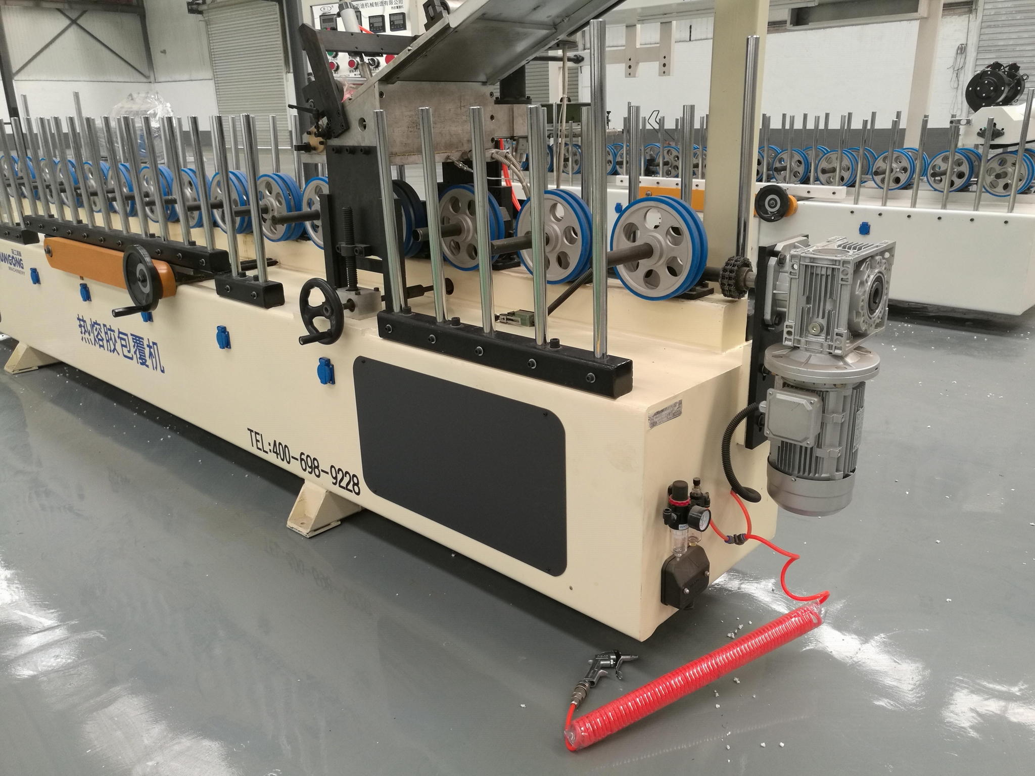 热熔胶包覆机 耐磨性好 不粘胶