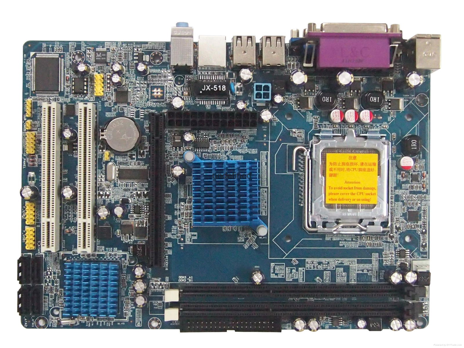 775 Motherboard Support DDR3 2