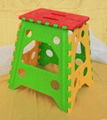 塑胶儿童折叠凳（图） 3