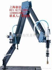 不斷絲錐的氣動攻絲機