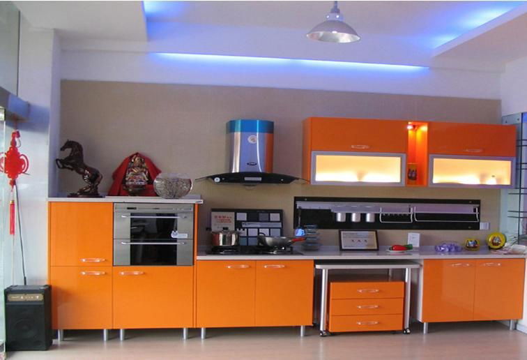 Kitchen Gloss Orange Laminate KPM 202 KAPON (China