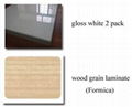 Kitchen Cabinet - White Lacquer & Laminate 5