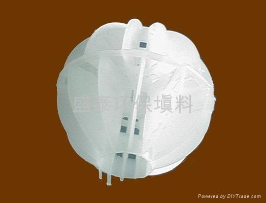 廢氣淨化塔用多面空心球填料 2