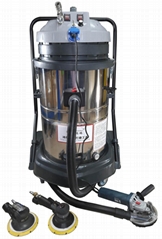 Glass fibre reinforced plastic automatic dust removing and polishing machine 