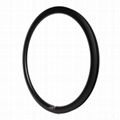 Aero Road Bike Carbon Rim 28mm Wide 38mm Deep Clincher Tubeless