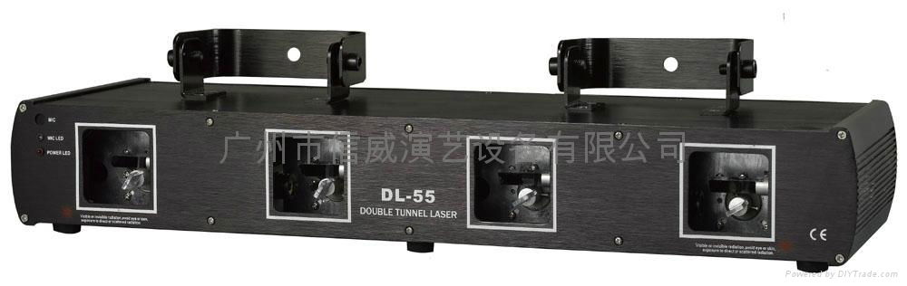 multi-tunnel laser light