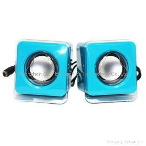 mini bus car speaker with USB TF card reader 2