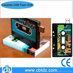 1GB-64GB Audio Cassette USB Flash drive