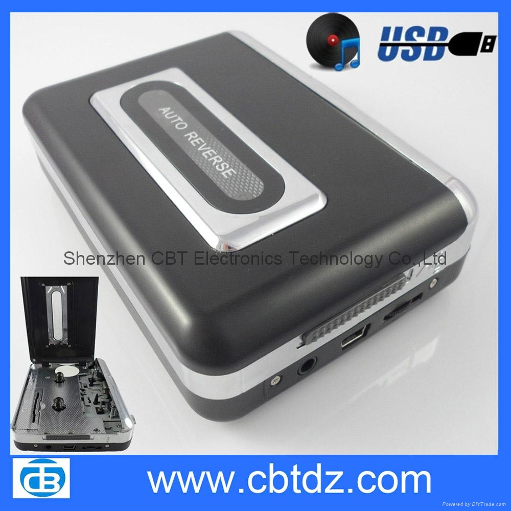 USB cassette player digital converter to MP3 & CD 3