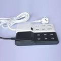 5V/7.1A usb multi charger 6port usb charger for iphone ipad samsung  1