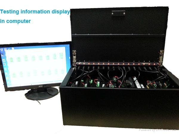 16-channel Intelligent laptop battery test machine