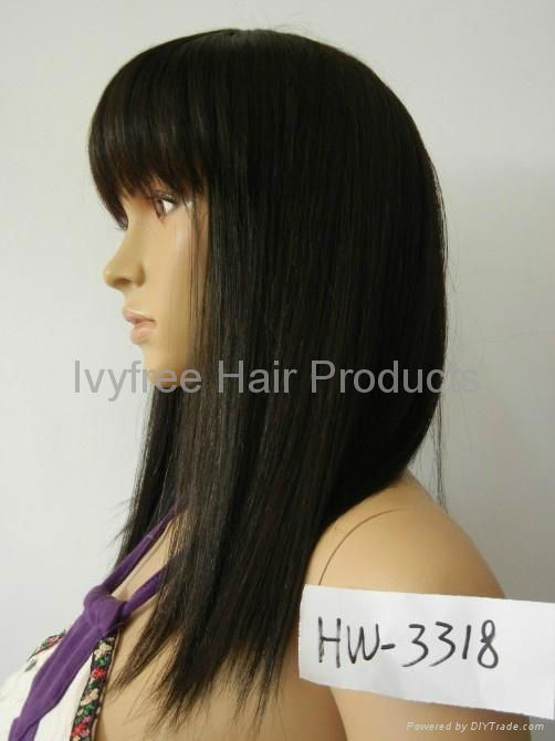 Indian Human Hair Full Lace Wig