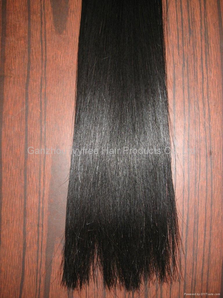 100% Double Drawn Indian Remy Hair-Flat Tip Fushion Hair 2