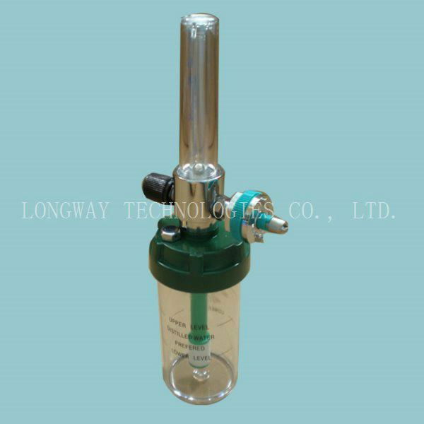 Oxygen Flowmeter with Humidifier