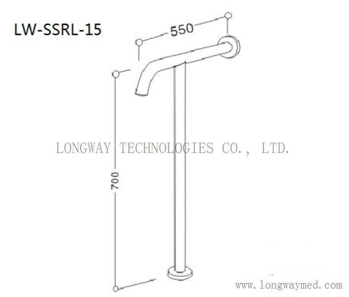 LW-SSRL-15 Stainless Steel Hand Rail 2