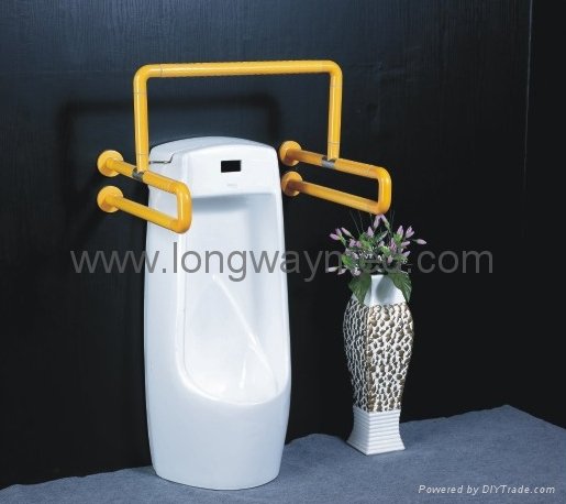 Nylon Grab bar for bathroom urinal 3