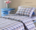 checked Hospital Bed Linen (bed sheet,