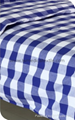  checked Hospital Bed Linen (bed sheet, pillow case and duvet cover)