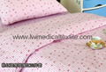 Hospital Bed Linen with carton design (bed sheet, pillow case duvet cover) 