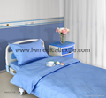 Hospital Bed Linen of pure colors (bed